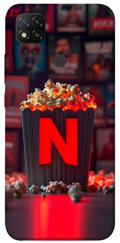 Чехол на Xiaomi Redmi 9C Netflix and popcorn фото 1 из 1