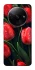 Чехол на Xiaomi Redmi A3 Красные тюльпаны фото 1 из 1