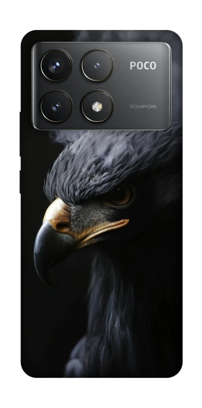 Чохол на Xiaomi Poco F6 Pro black eagle фото 1 з 1