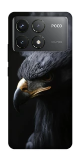 Чехол на Xiaomi Poco F6 Pro black eagle фото 1 из 1