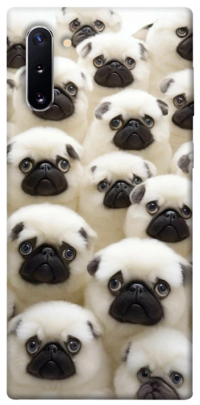 Чохол на Samsung Galaxy Note 10 Doggy Pug Love фото 1 з 1