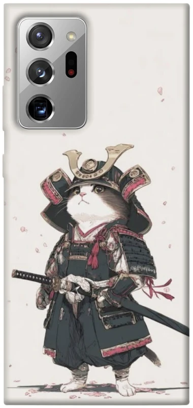 Чохол на Samsung Galaxy Note 20 Ultra Samurai Cat Warrior фото 1 з 1