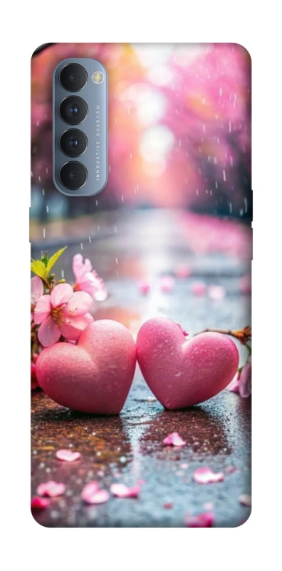 Чохол на Oppo Reno 4 Pro Pink heart фото 1 з 1