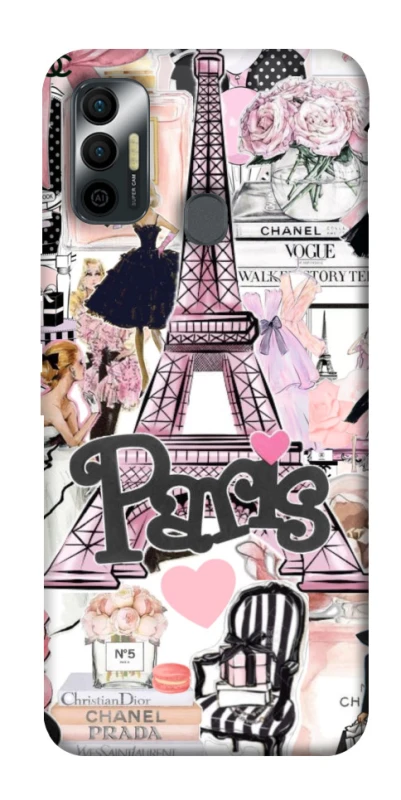 Чохол на TECNO Spark 7 Fashion collage ver.8 фото 1 з 1