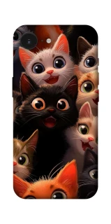 Чохол на Apple iPhone 17e (6.1") happy cats фото 1 з 1