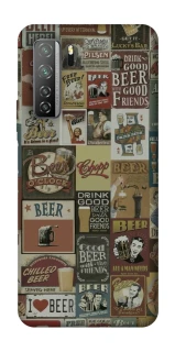 Чехол на Huawei Nova 7 SE Retro collage ver.1 фото 1 из 1