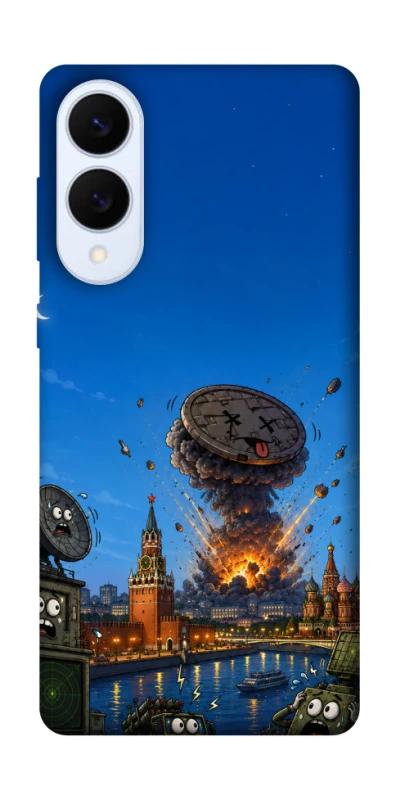Чохол на Samsung Galaxy S25 Edge Moscow never sleeps ver.8 фото 1 з 1
