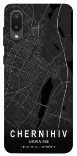 Чехол на Samsung Galaxy A02 Chernihiv map фото 1 из 1