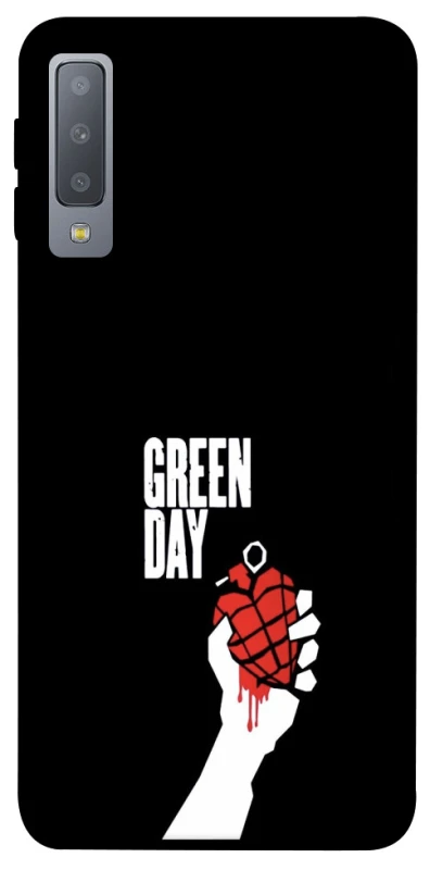 Чехол на Samsung A750 Galaxy A7 (2018) Green Day logo фото 1 Чехол на Samsung A750 Galaxy A7 (2018) Green Day logo фото 1 из 1
