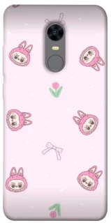 Чохол на Xiaomi Redmi 5 Plus / Redmi Note 5 (Single Camera) Labubu Flower фото 1 з 1
