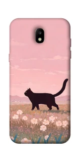 Чохол на Samsung Galaxy J5 (2017) cat on a field фото 1 з 1