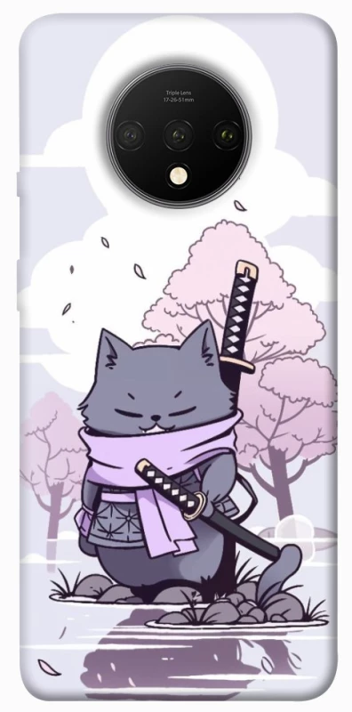 Чохол на OnePlus 7T Samurai cat фото 1 з 1
