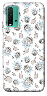 Чехол на Xiaomi Redmi Note 9 4G / Redmi 9 Power Rick and Morty style фото 1 из 1
