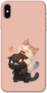 Чехол на Apple iPhone X (5.8") Сat and cat фото 1 из 1
