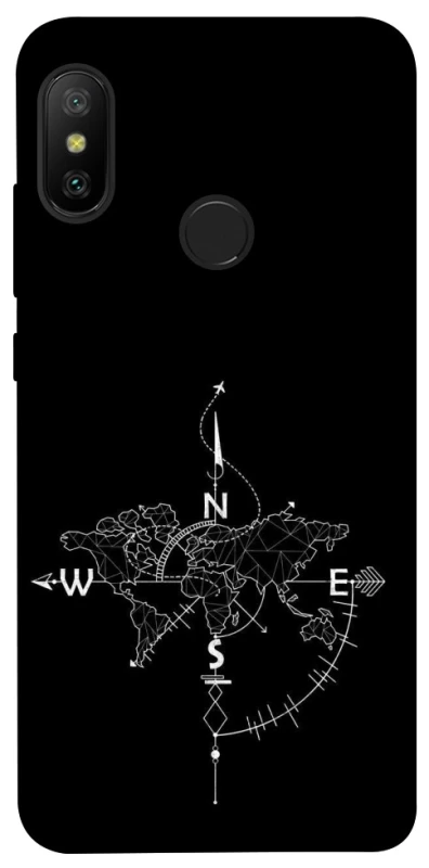 Чехол на Xiaomi Mi A2 Lite / Xiaomi Redmi 6 Pro Travel Map фото 1 из 1