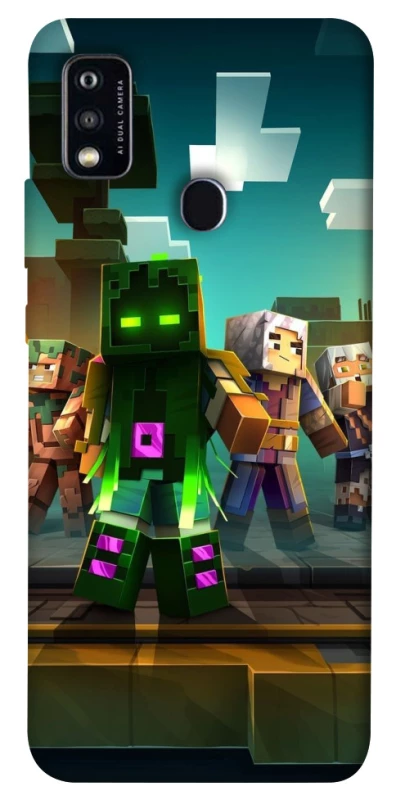 Чохол на ZTE Blade A51 Minecraft dungeon фото 1 з 1