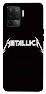 Чехол на Oppo Reno 5 Lite Metallica logo фото 1 из 1