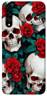 Чохол на Samsung Galaxy A50 (A505F) / A50s / A30s skull and rose фото 1 з 1