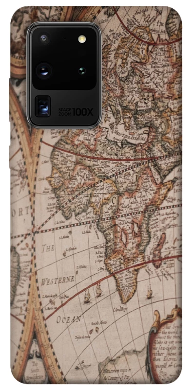 Чехол на Samsung Galaxy S20 Ultra Карта путешествий фото 1 из 1