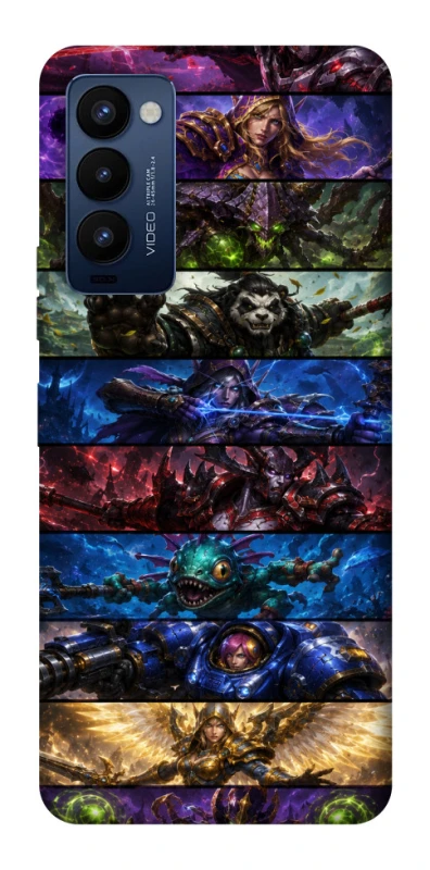 Чехол на TECNO Camon 18 Pro Blizzard ver.3 фото 1 из 1