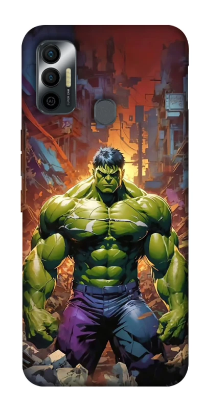Чехол на TECNO Spark 7 Hulk фото 1 из 1
