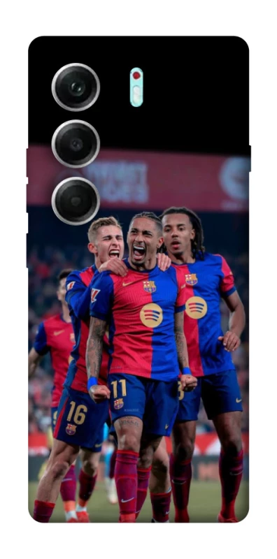 Чохол на Tecno Camon 40 Pro FC Barcelona team фото 1 з 1