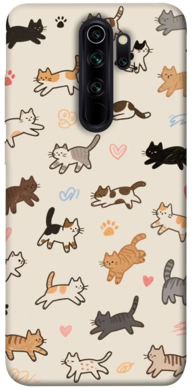 Чохол на Xiaomi Redmi Note 8 Pro Cat style ver.2 фото 1 з 1