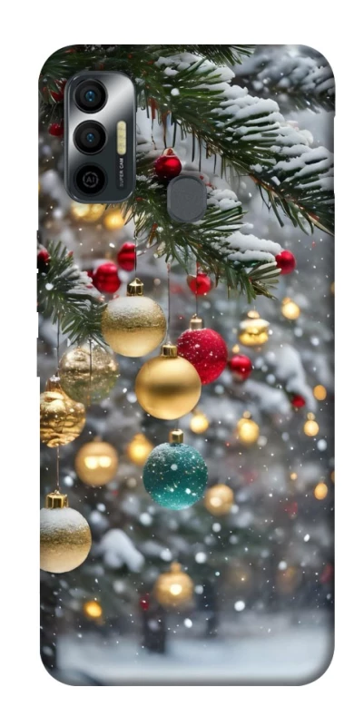 Чехол на TECNO Spark 7 Новогодний v48 фото 1 из 1