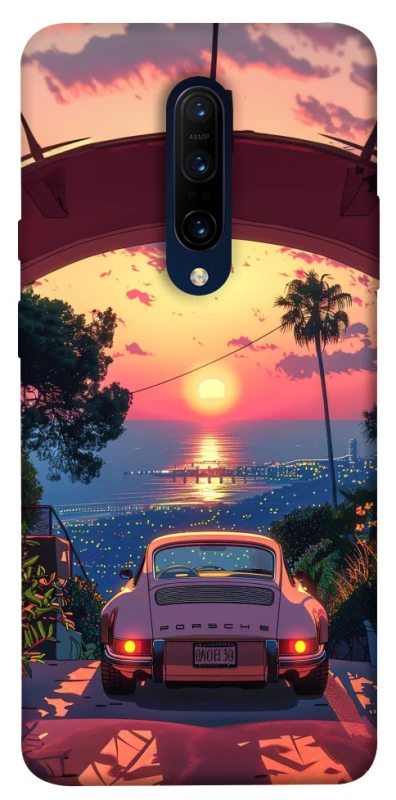 Чохол на OnePlus 7 Pro Porsche at sunset фото 1 з 1