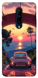 Чехол на OnePlus 7 Pro Porsche at sunset фото 1 из 1