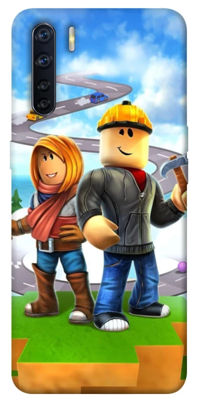 Чехол на Oppo A91 Roblox Builder Adventure фото 1 из 1