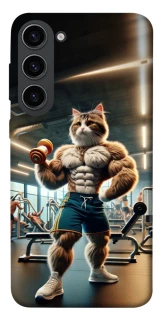 Чехол на Samsung Galaxy S23 Качок кот фото 1 из 1