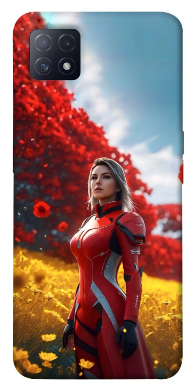 Чохол на Oppo A72 5G / A73 5G Cyber space girl ver.5 фото 1 з 1