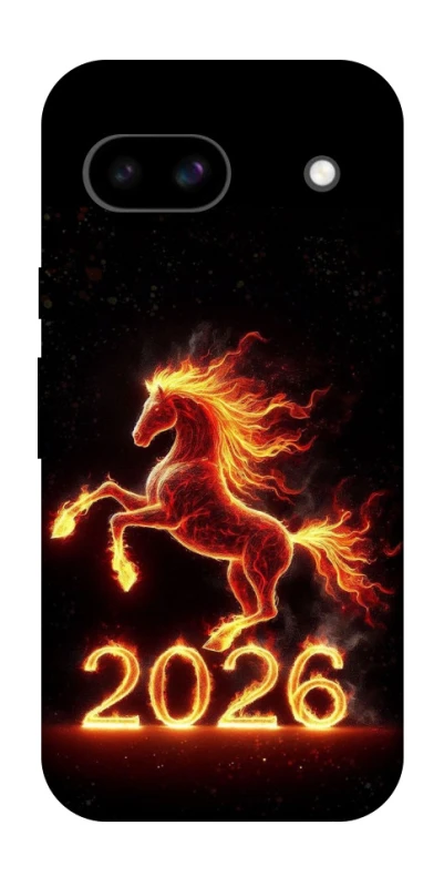 Чехол на Google Pixel 8a Red Fire Horse ver.1 фото 1 из 1