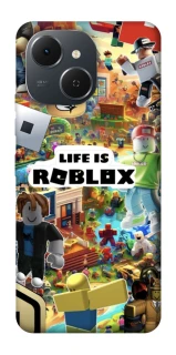 Чехол на TECNO Spark 40C Life is Roblox фото 1 из 1