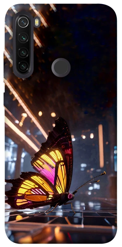 Чехол на Xiaomi Redmi Note 8T Cyber butterfly фото 1 из 1