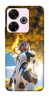 Чохол на Xiaomi Poco M6 4G Cyber space girl ver.3 фото 1 з 1