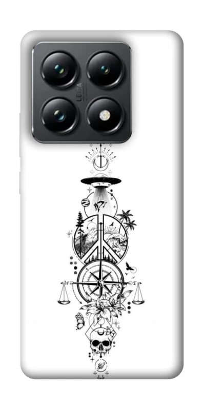 Чехол на Xiaomi 14T Pro Tattoo ver.7 фото 1 из 1