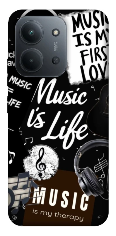 Чохол на Xiaomi Redmi 15C (Global) Music is Life фото 1 з 1
