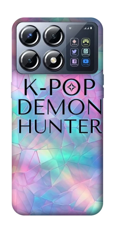 Чехол на Xiaomi POCO X8 Pro K-Pop Demon Hunters Logo фото 1 из 1