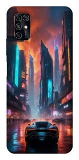 Чехол на ZTE Blade V2020 Smart Cyber city фото 1 из 1