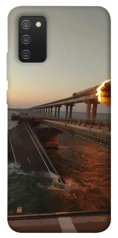 Чохол на Samsung Galaxy A02s Кримський міст втомився фото 1 з 1
