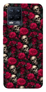 Чехол на Realme 8 Черепа и розы фото 1 из 1