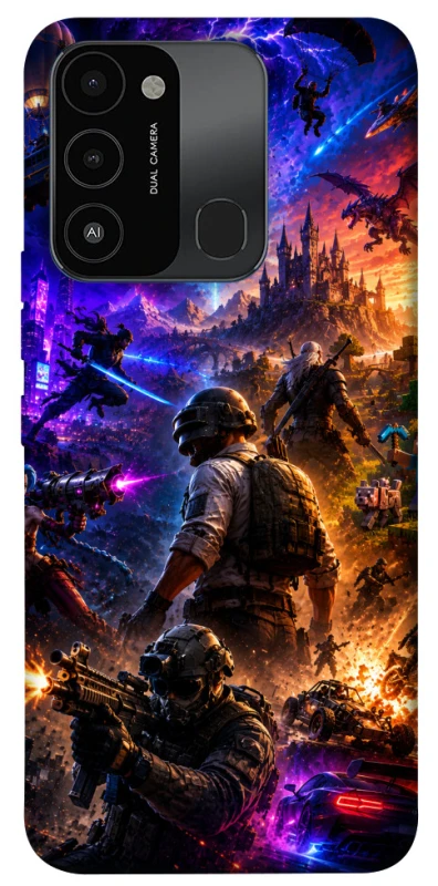 Чохол на TECNO Spark 8C My Games фото 1 з 1