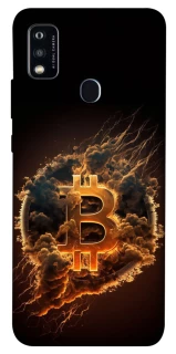 Чохол на ZTE Blade A51 Smoky Bitcoin фото 1 з 1