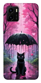 Чохол на Vivo Y15s Black cat фото 1 з 1