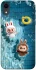 Чохол на Apple iPhone XR (6.1") Labubu in the pool фото 1 з 1