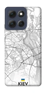 Чохол на Motorola Moto G86 Kiev white map фото 1 з 1