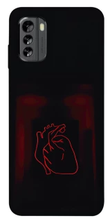 Чохол на Nokia G60 Червоне серце фото 1 з 1