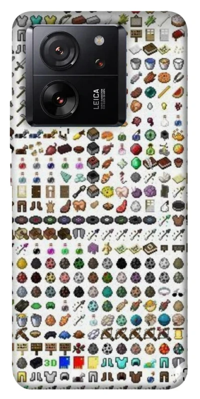 Чохол на Xiaomi 13T Pro Minecraft v2 фото 1 з 1